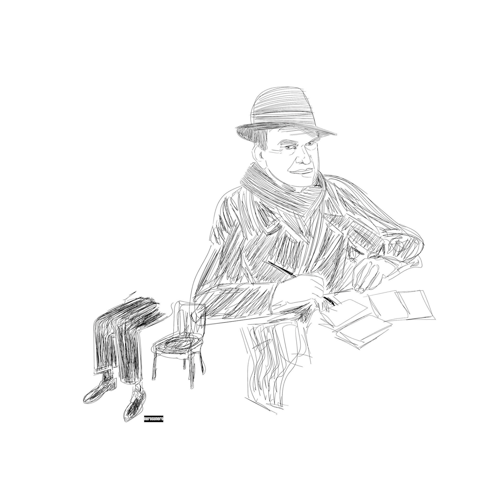 #Drw-#2021-x023 Milan Kundera 2021