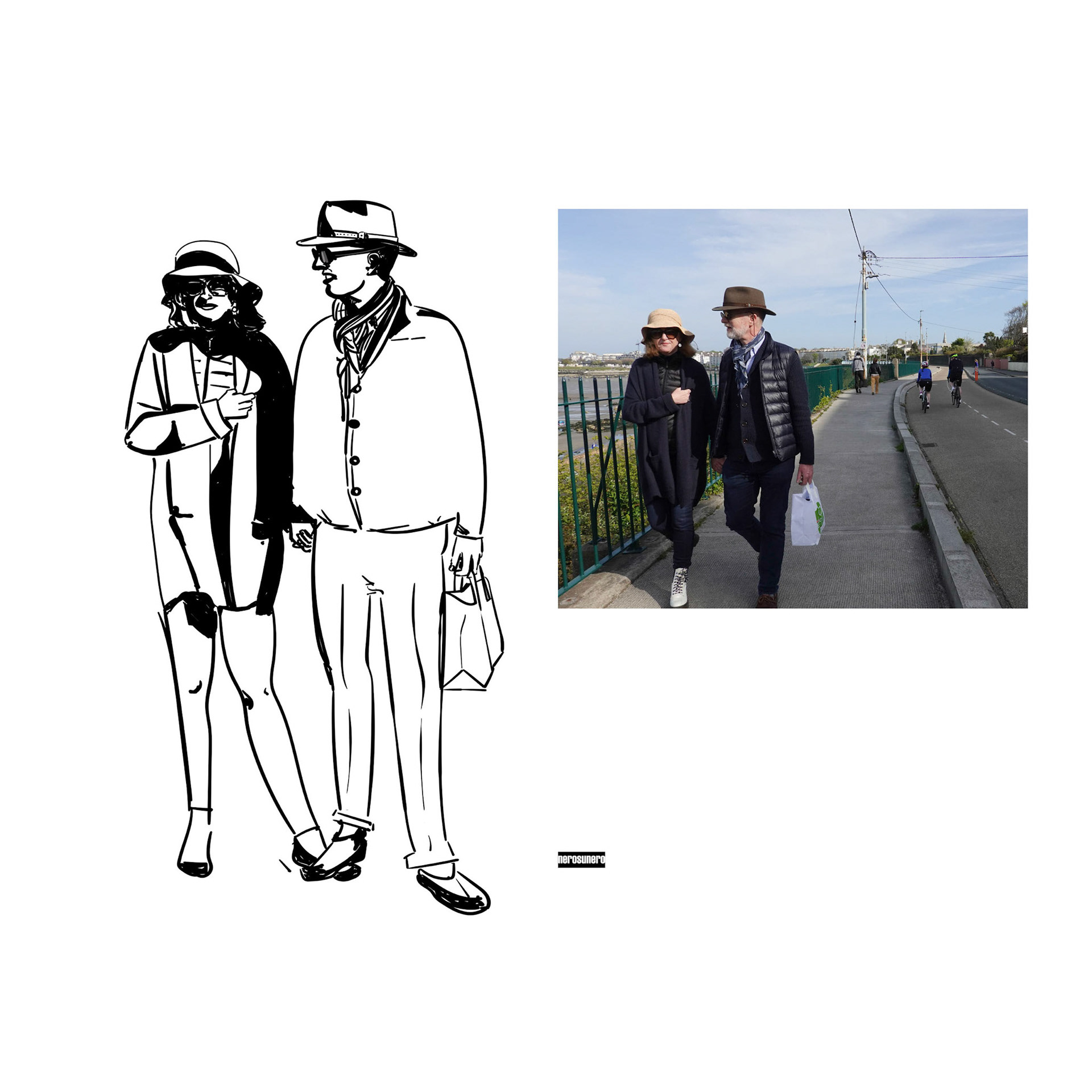 #Drw-#2021-x011 Virtual Reality (Double couples) 2021