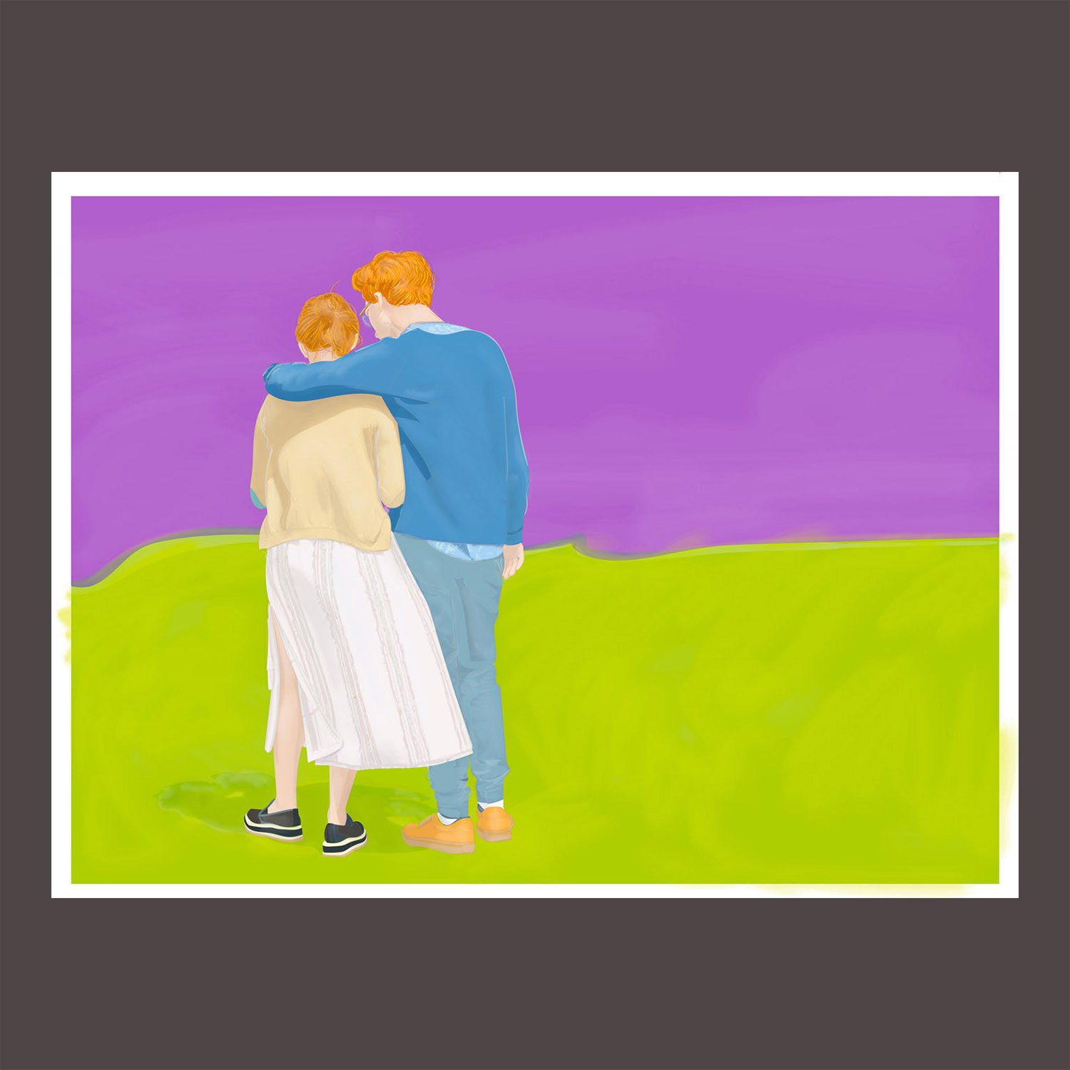 #1105A Saturday & Sunday (A), 2016. New Media, 40x50cm