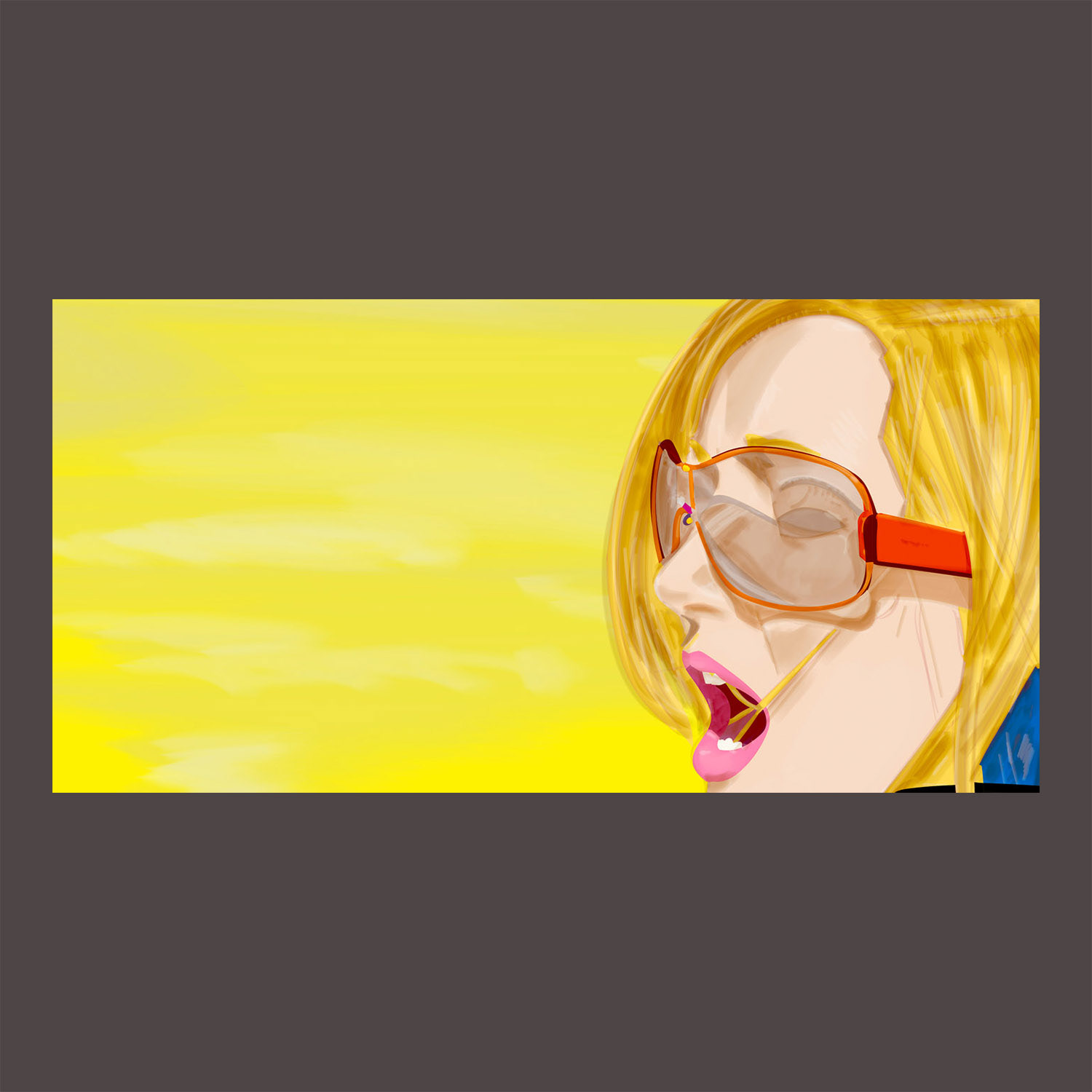 #814 Ahhhhhhhhhhhhhh !, 2014, New Media, 50x100cm