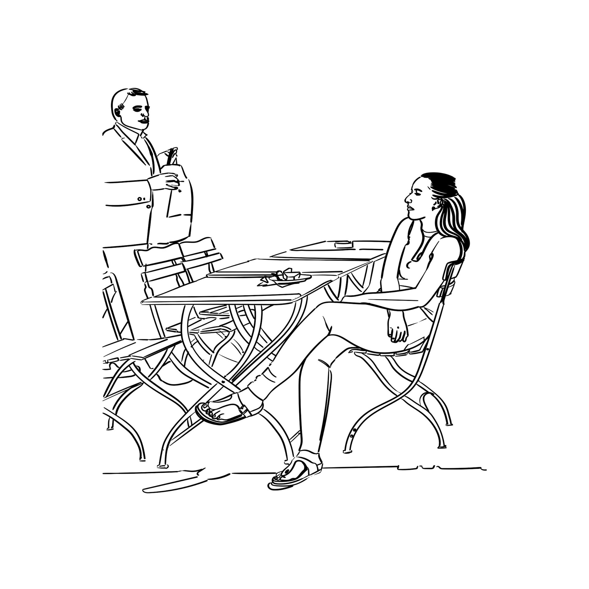 #Drw-#2021-x043 Couple (Preliminary study for The Milaneser) 2021