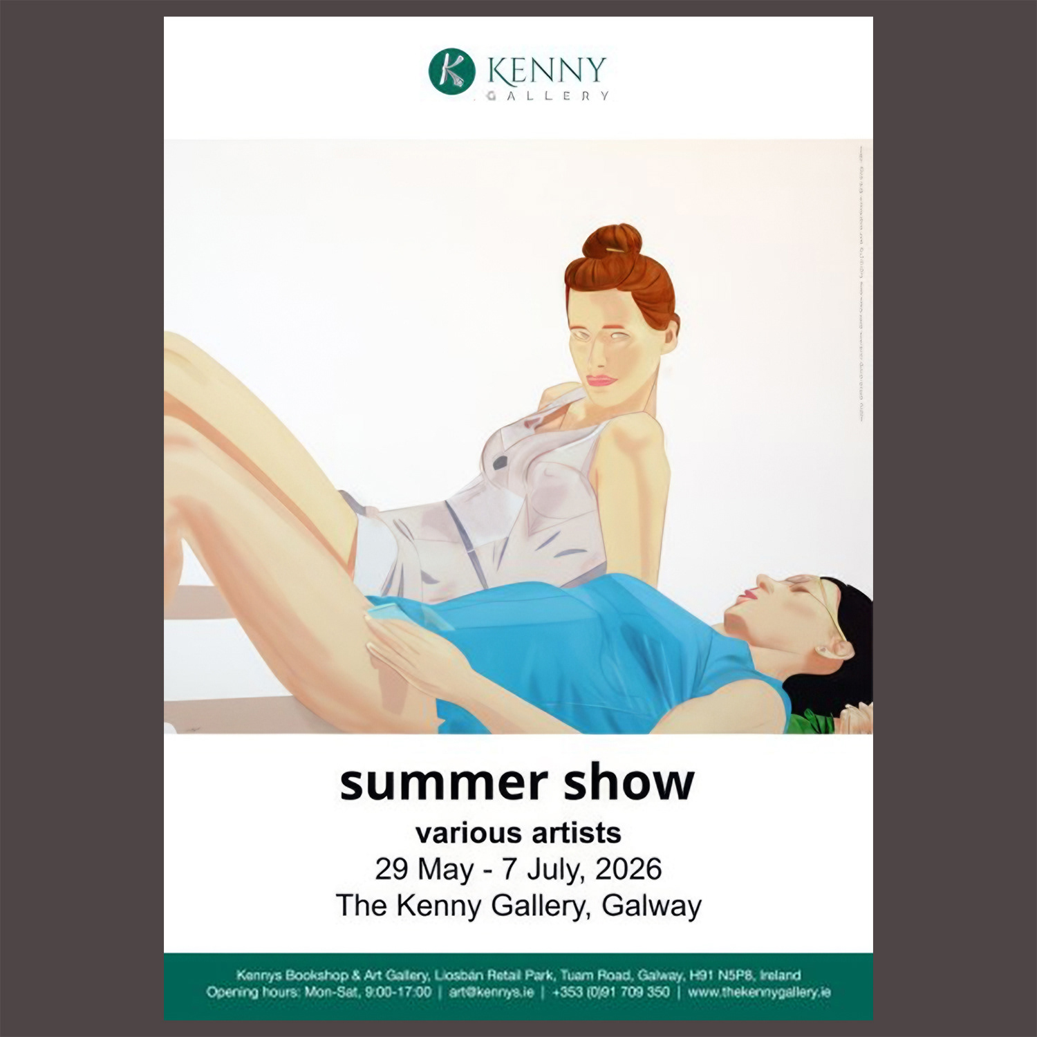 Group Show, Exhibition Catalogue, Kenny Gallery, Galway, 2026