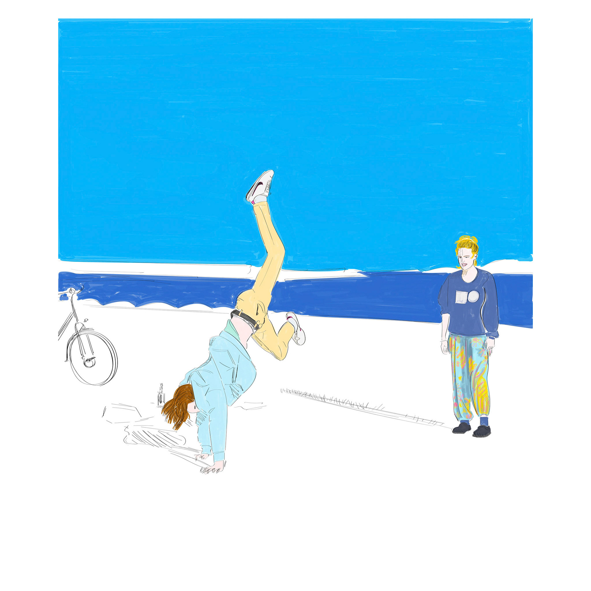 #Drw-#2021-x036 Up and down ( and Outdoors) 2021