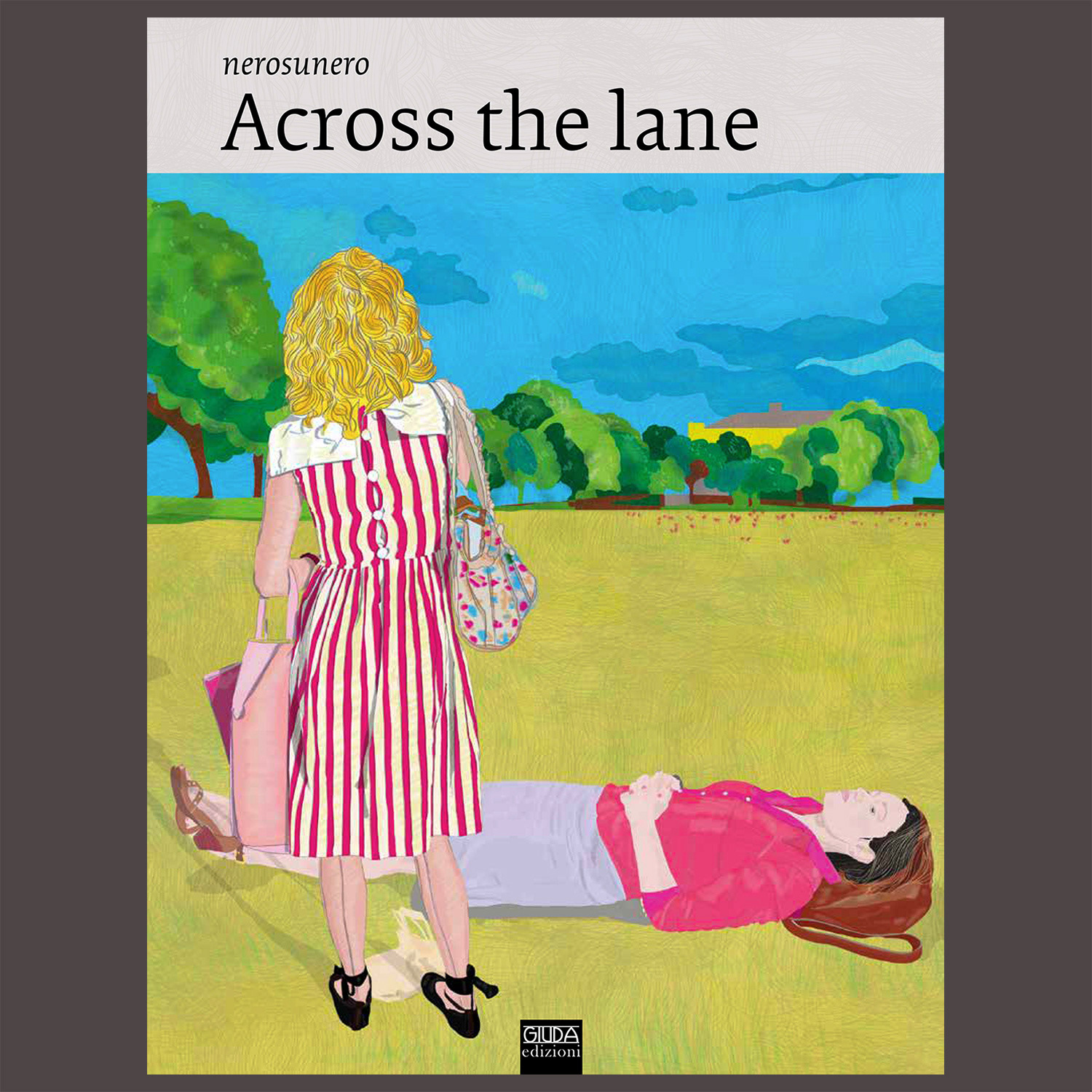 Renato Barilli & Elettra Stamboulis, "nerosunero: Across the lane." A cura di Gianluca Costantini (Giuda Edizioni, Ravenna, 2014)