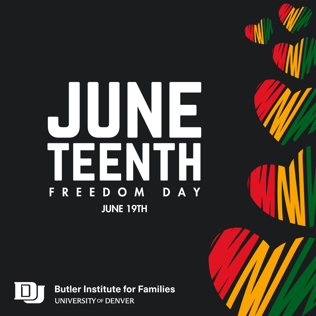 Social post for Juneteenth