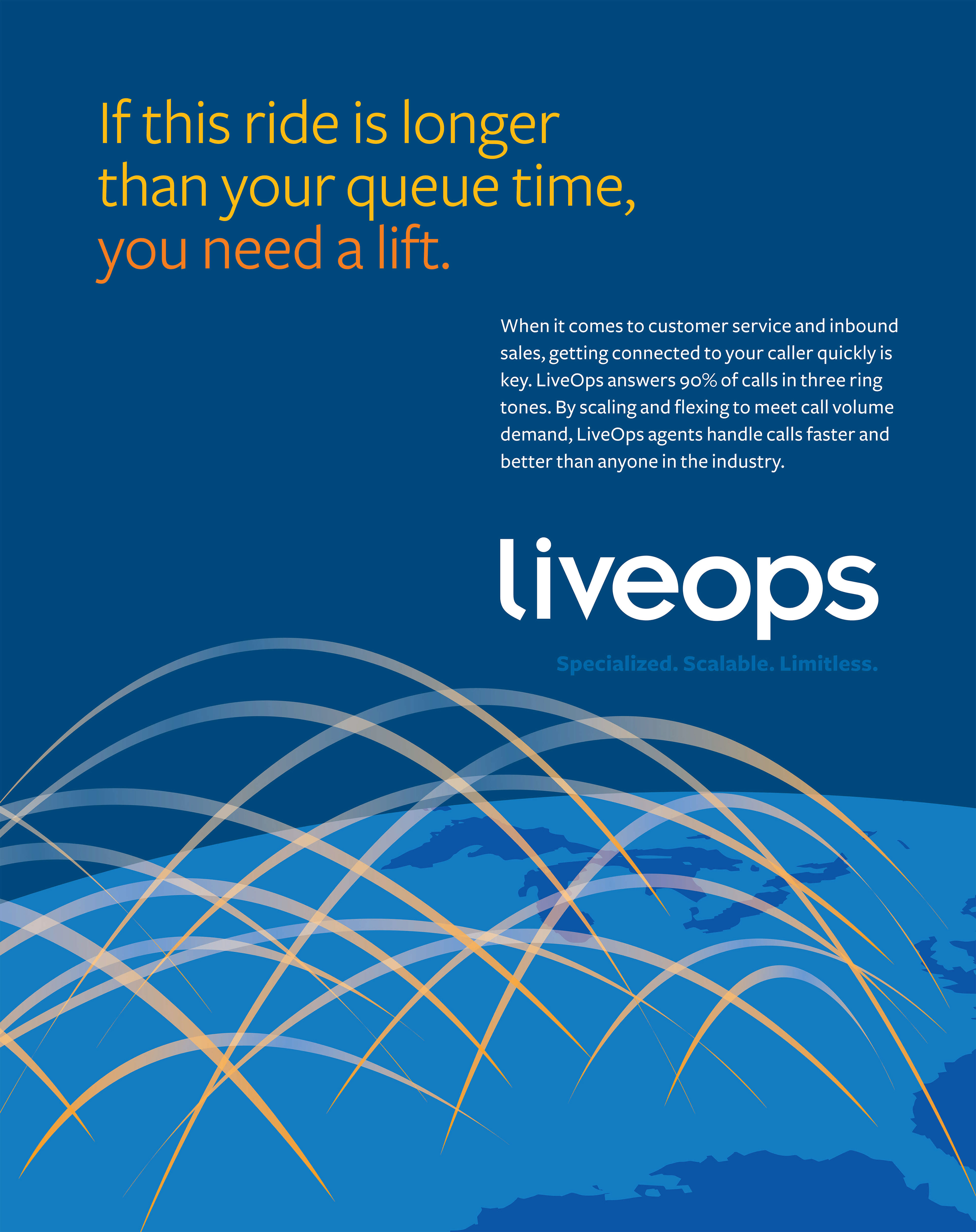 Back wall elevator interior