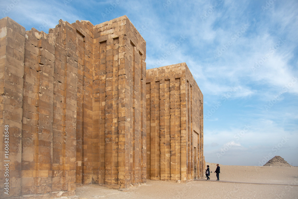 Step Pyramid complex, Saqqara, Egypt