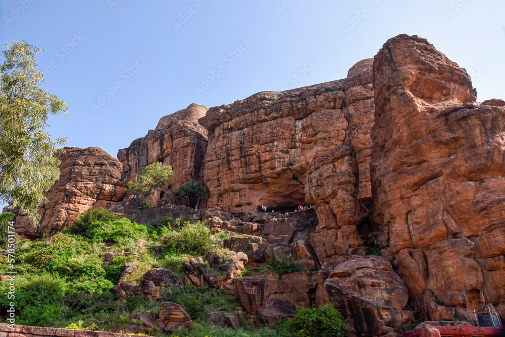 Badami cave temples