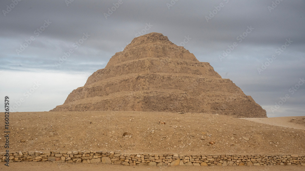 Step Pyramid of Djoser at Saqqara, Egypt