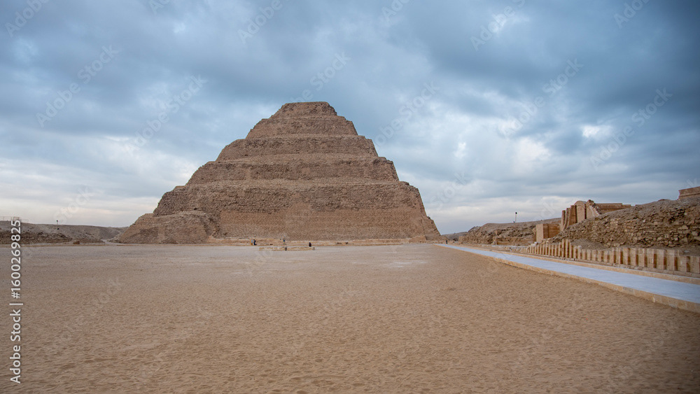 Step Pyramid of Djoser at Saqqara, Egypt