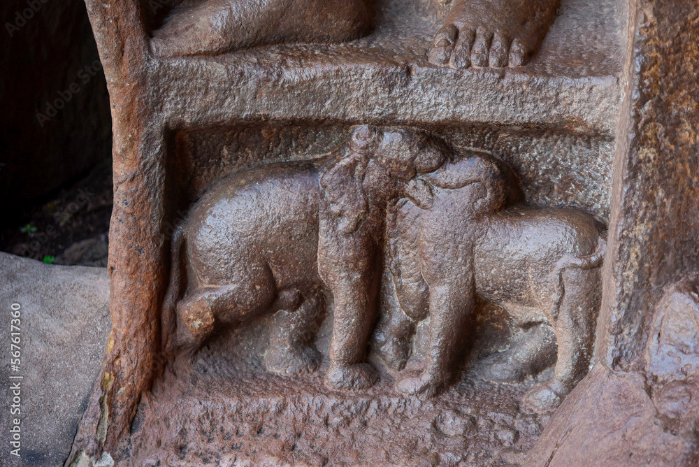 Badami cave temples
