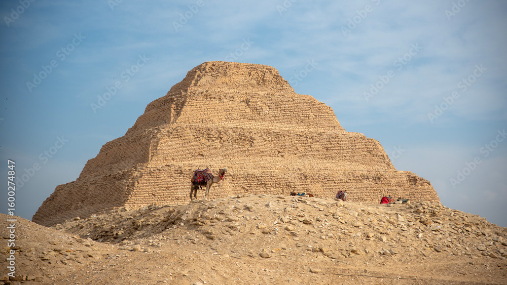 Step Pyramid of Djoser at Saqqara, Egypt