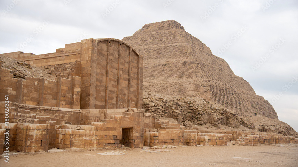 Step Pyramid of Djoser at Saqqara, Egypt