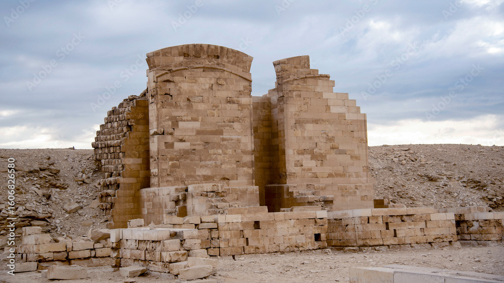 Step Pyramid complex, Saqqara, Egypt