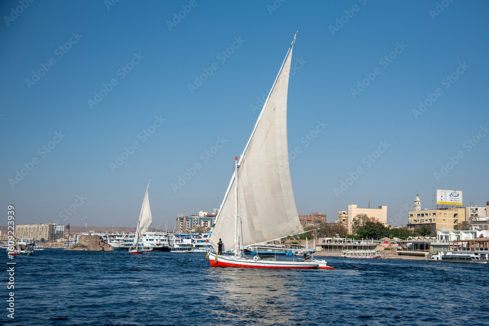 felucca on the Nile
