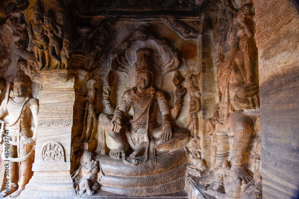 Badami cave temples