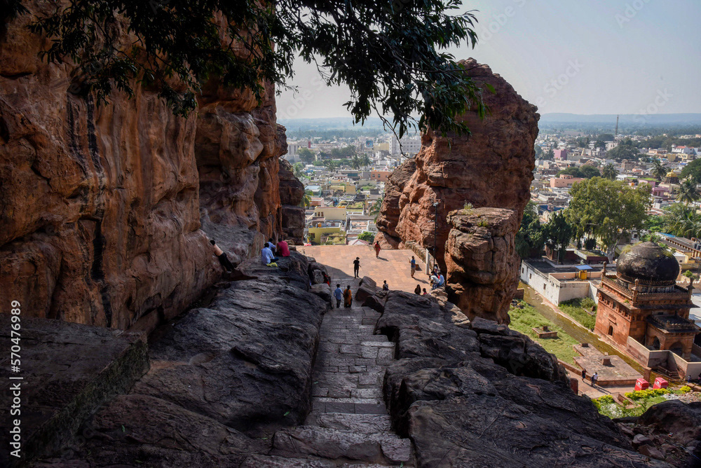 Badami cave temples