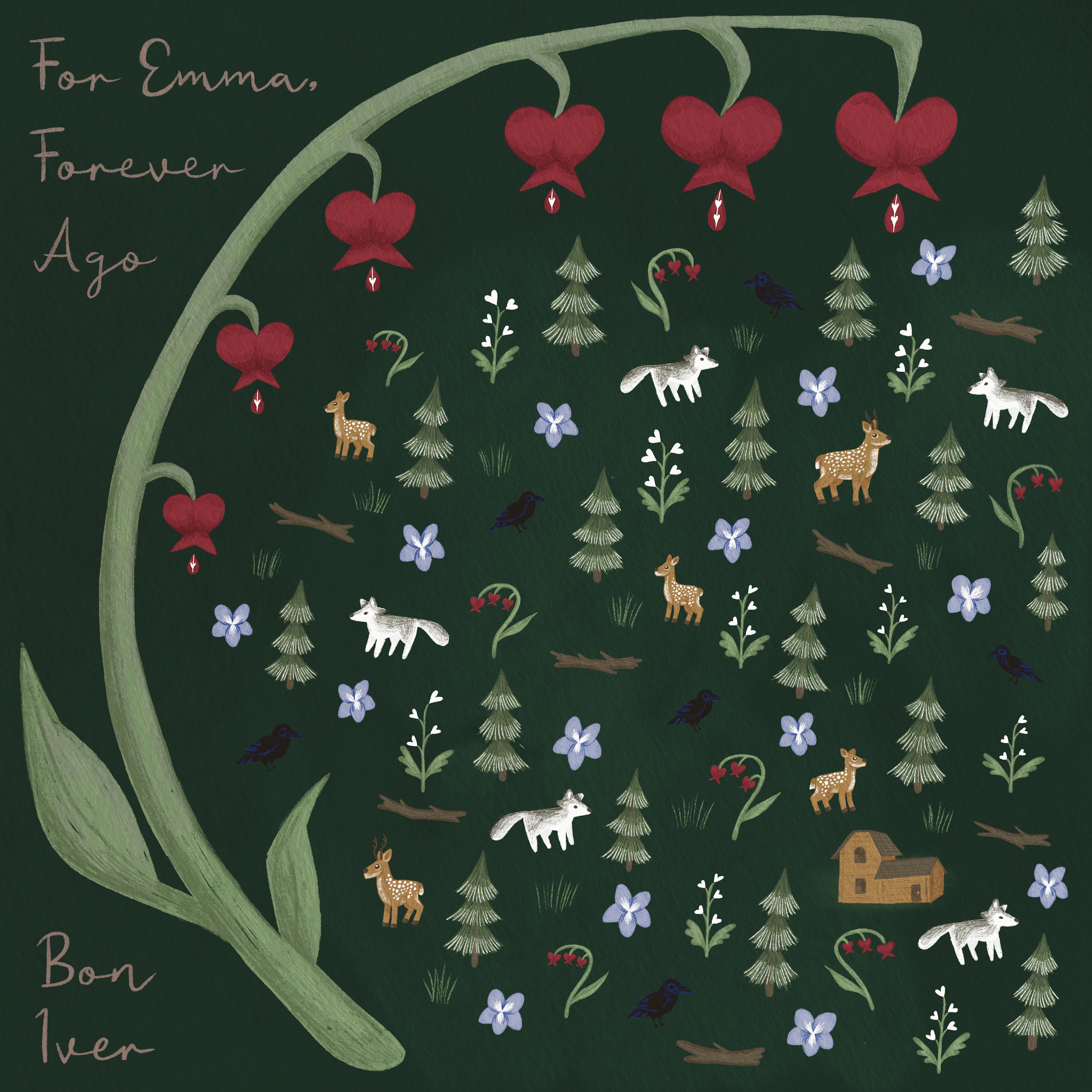 Bon Iver Album Cover Concept