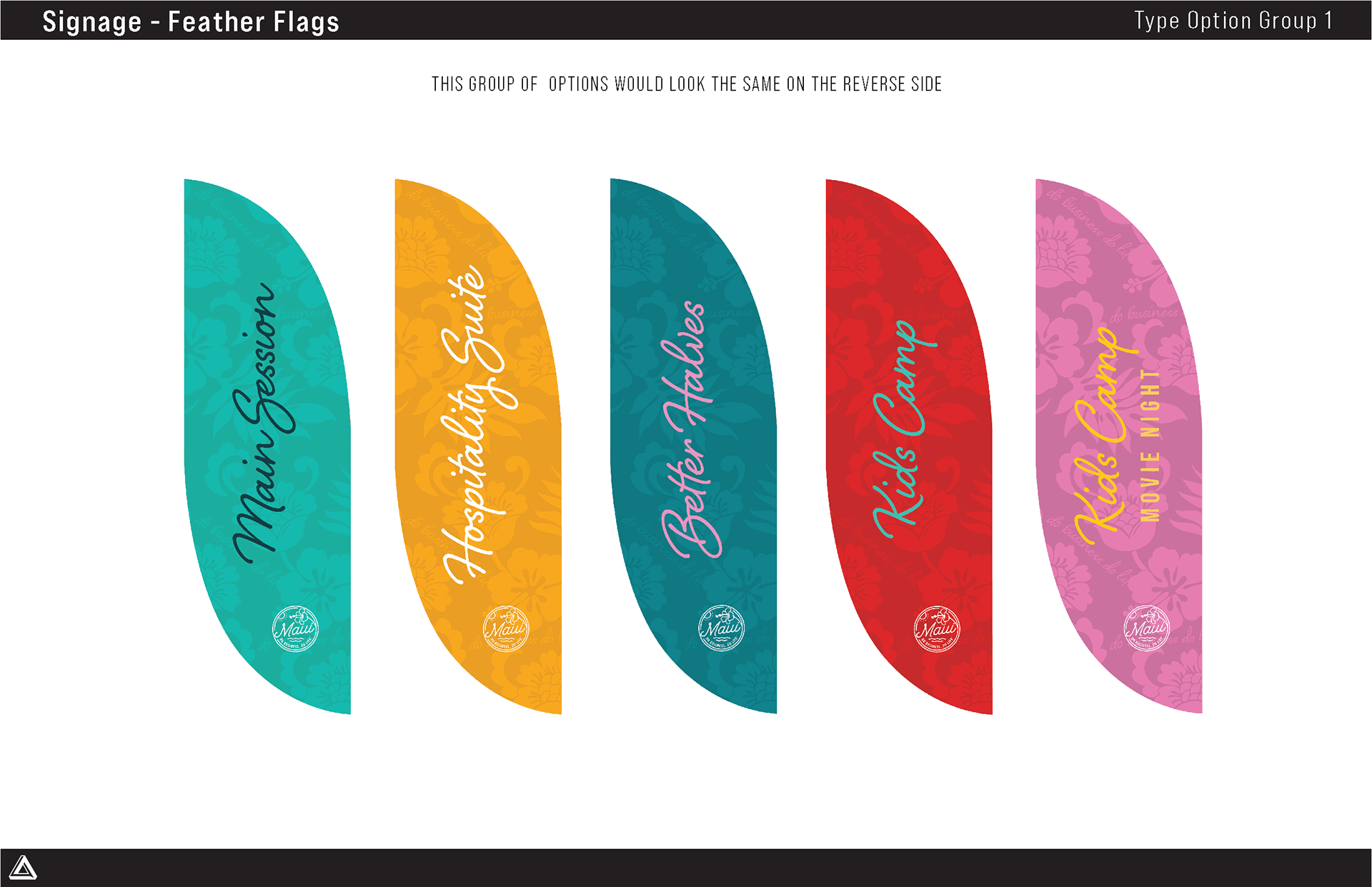 Feather Flag Iterations