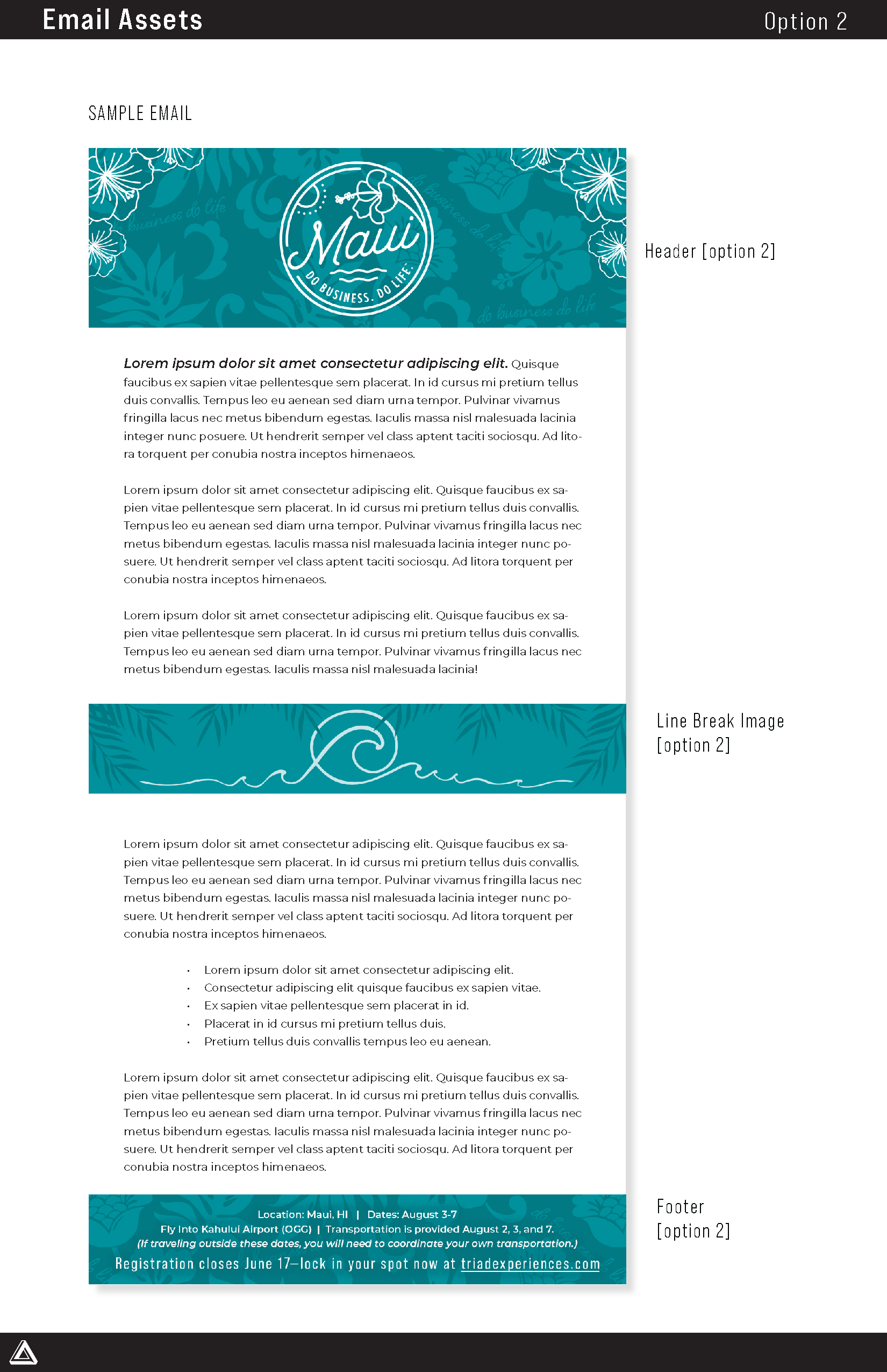 Pre-Event Email Version