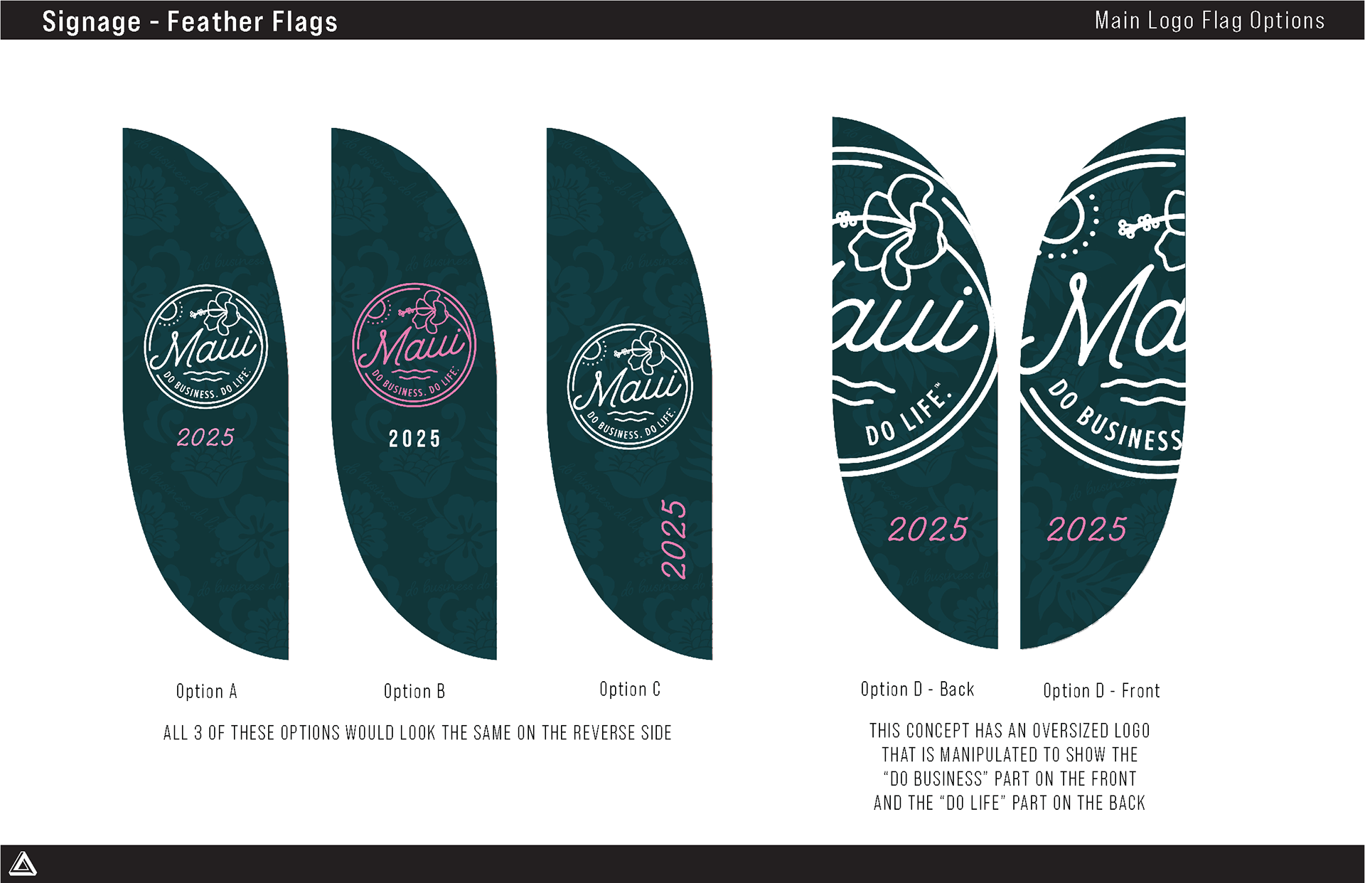 Feather Flag Iterations