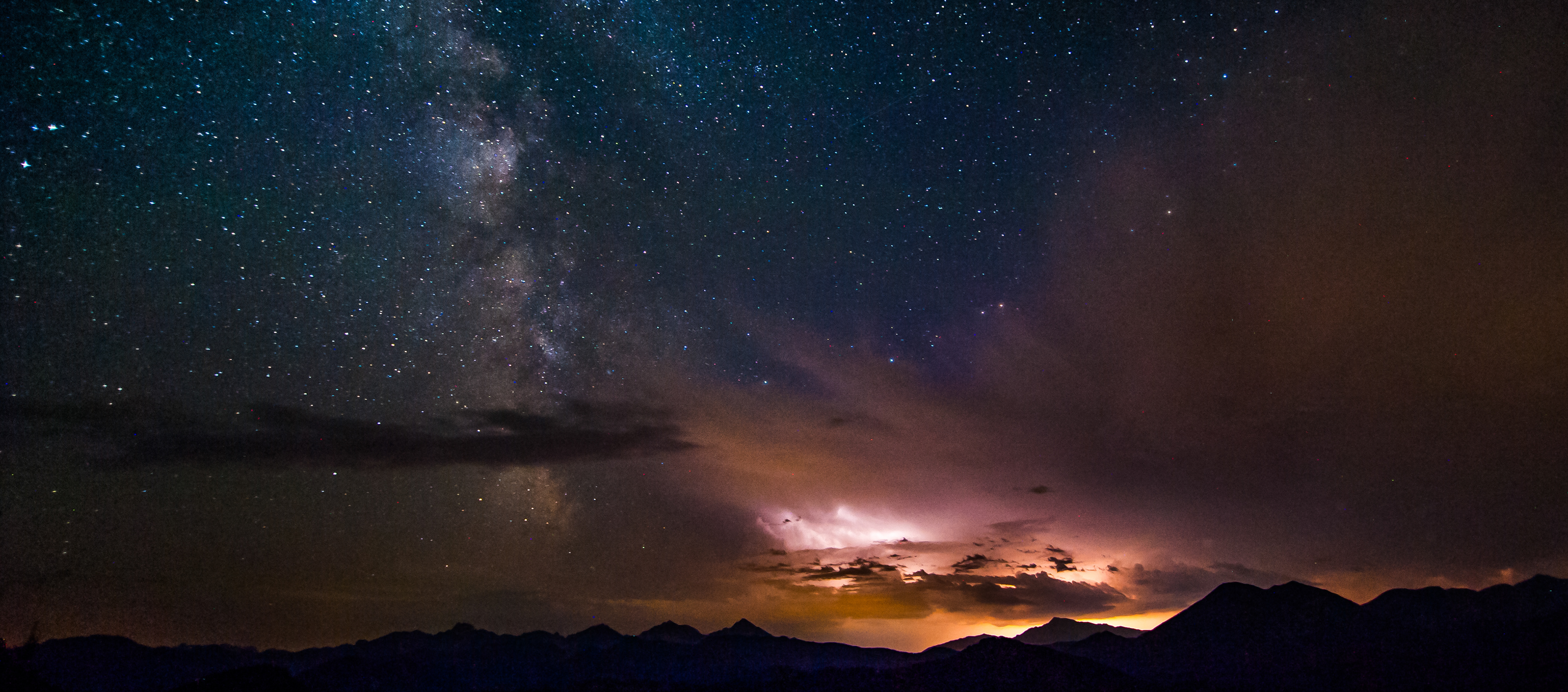 Wetterleuchten NP Kalkalpen