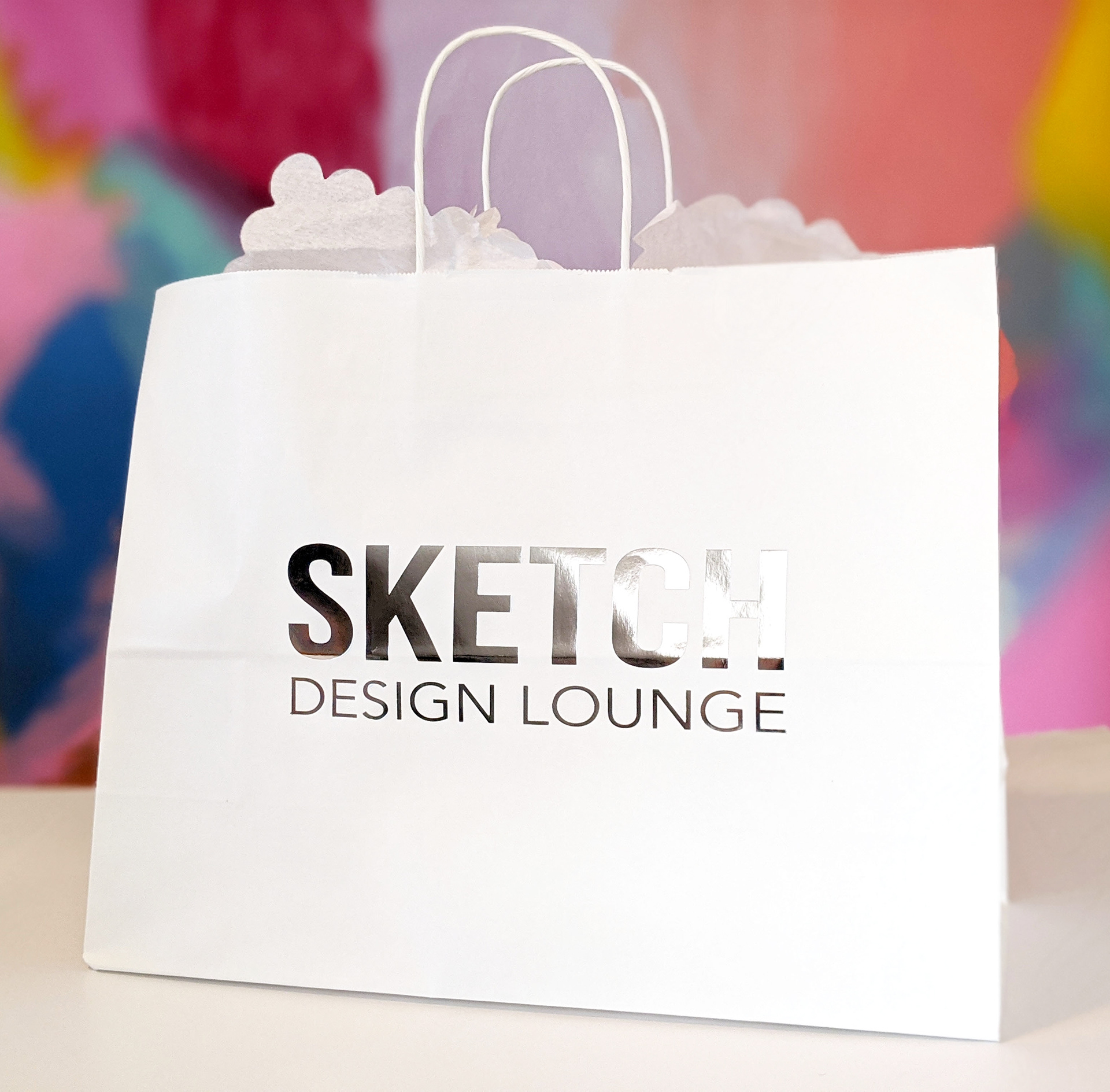 Custom Shopping Bag with foil printing