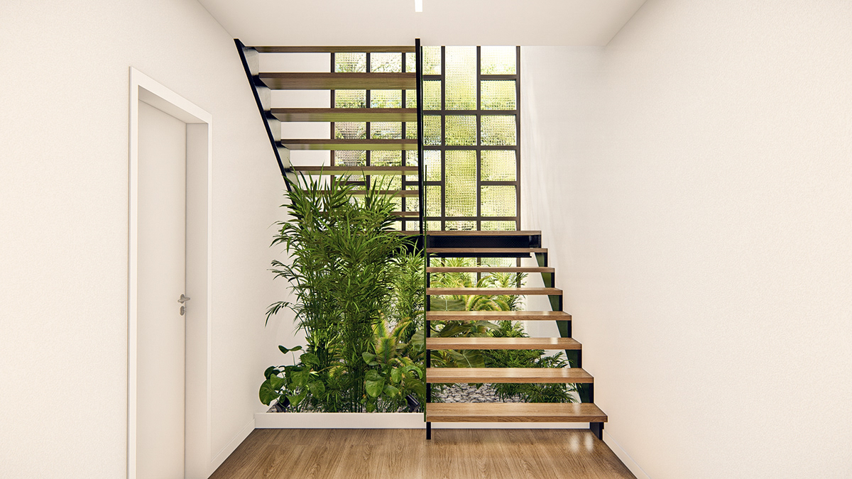 Márcio Silva - 3D interior wooden style - new wave