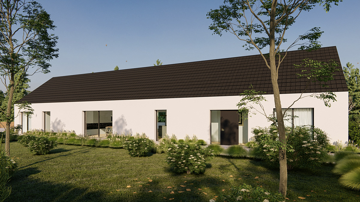 Márcio Silva - 3D Scandinavian building