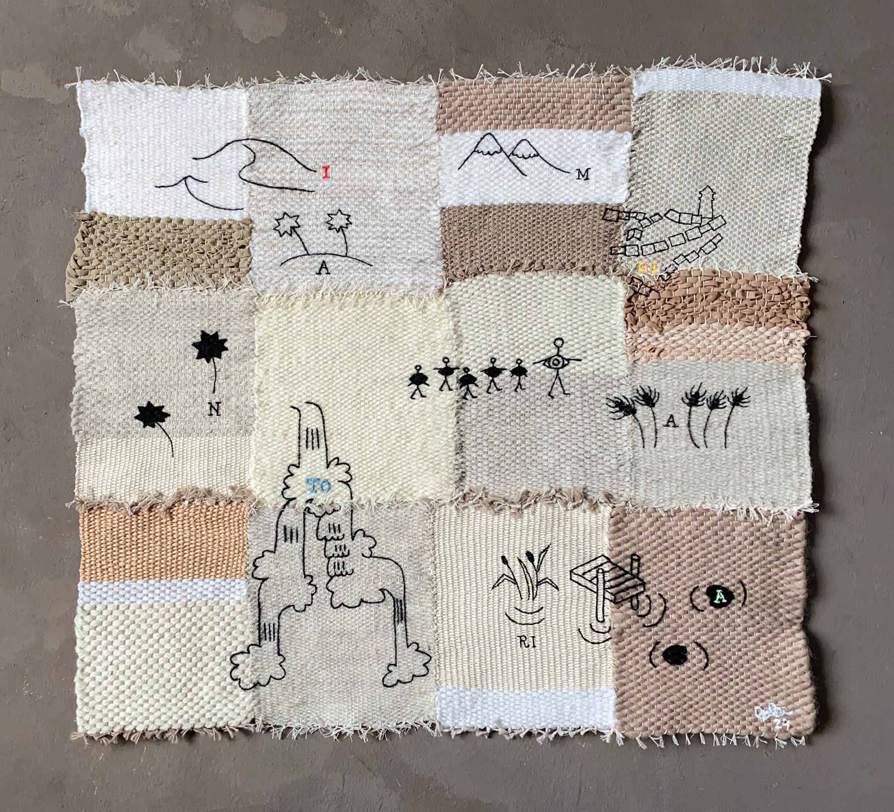 IMAGINATORIA LABORATORIES INC. CAMPUS mixed media 2024, 50 x 57 cm