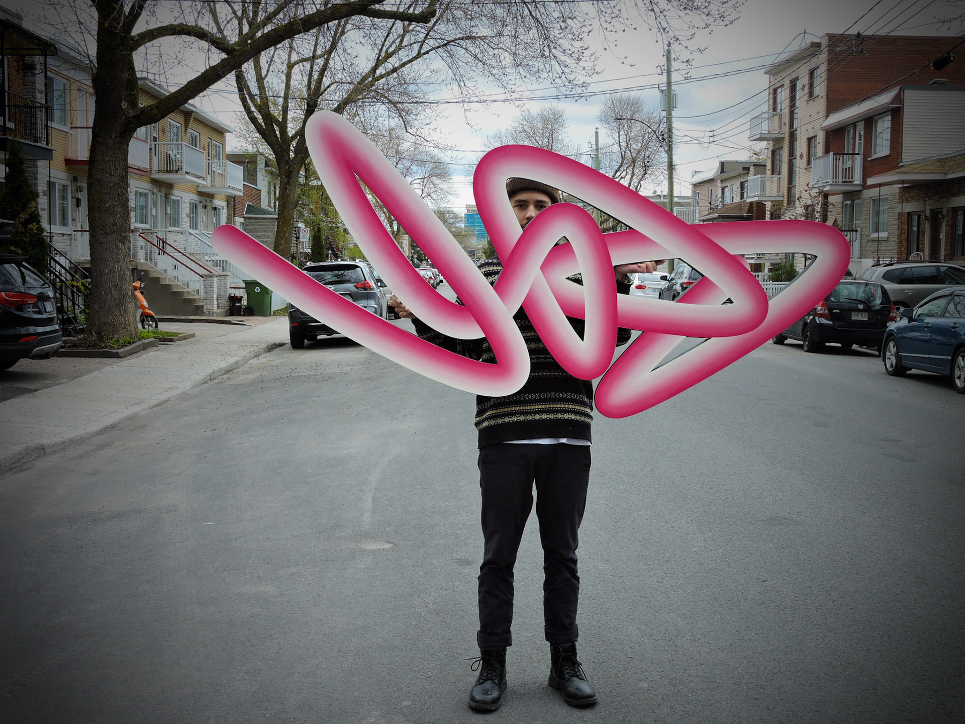 ''Mouvement 1'' 72x48 