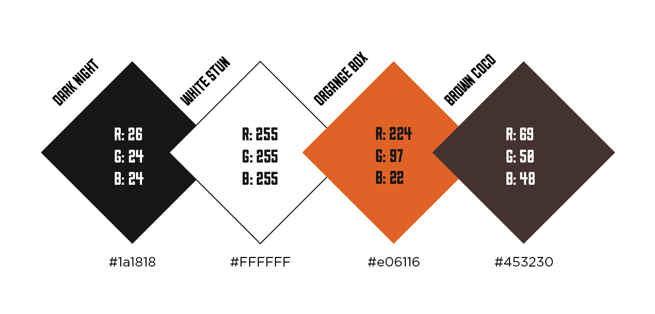 Color Palette / RGB & Hex Code