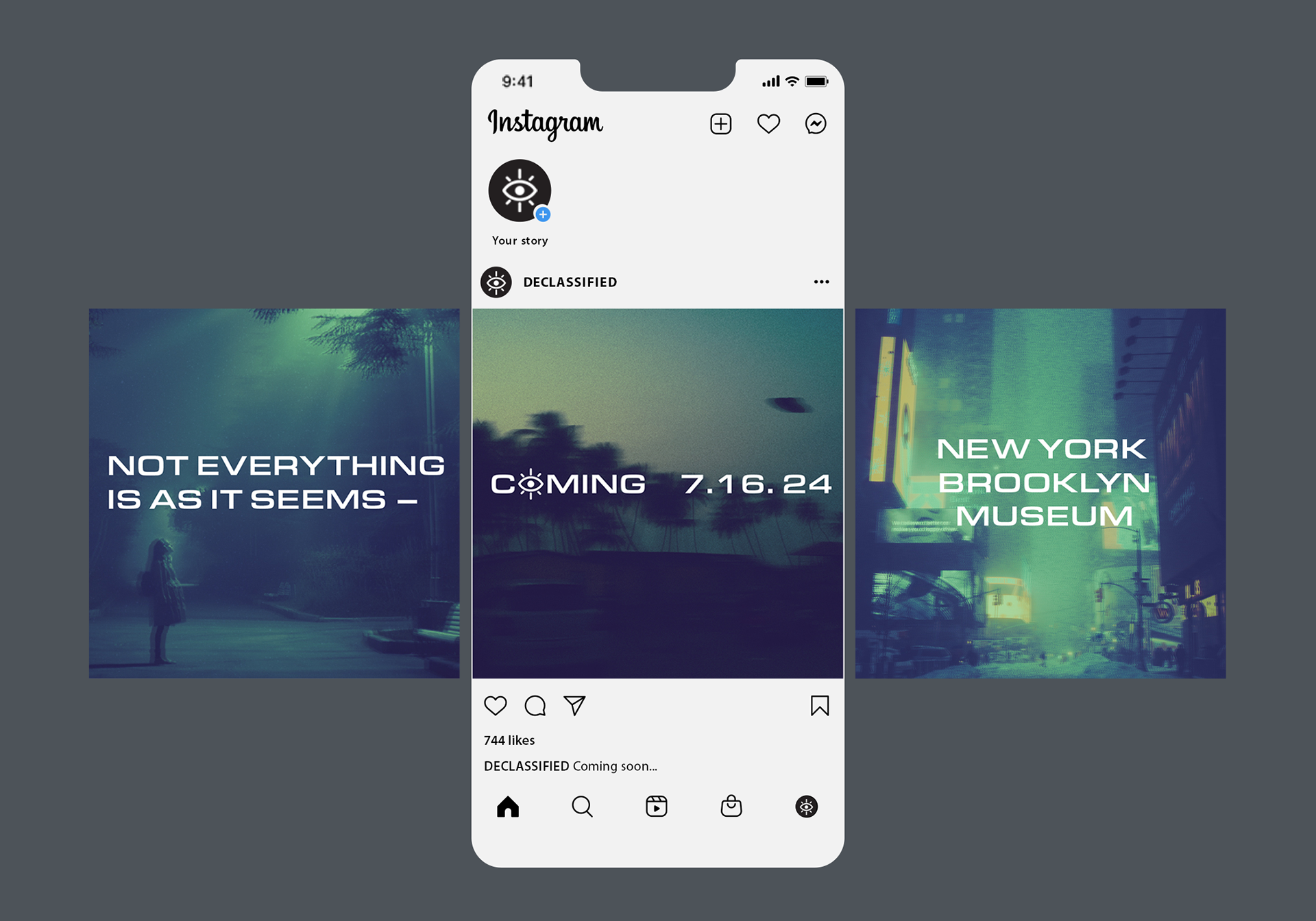Social Media Mock-up
