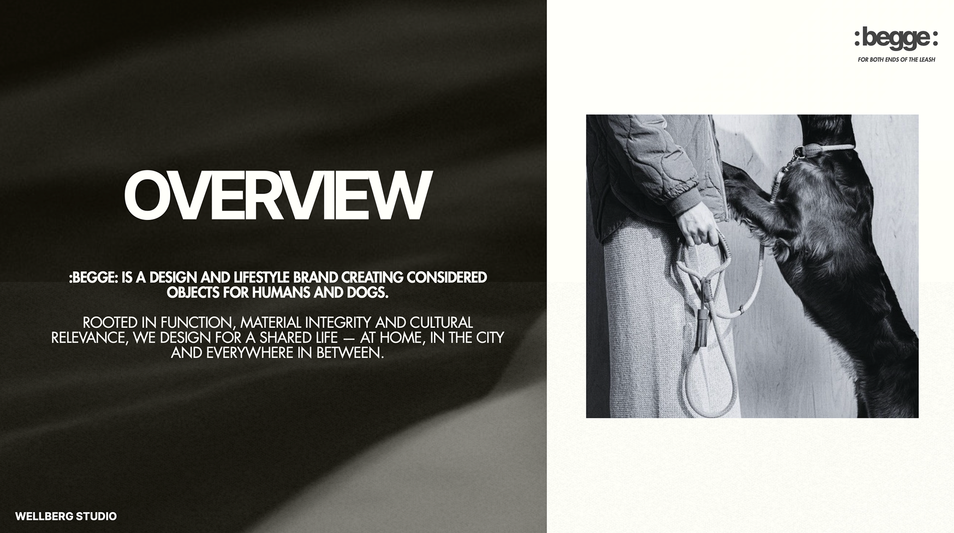 :BEGGE:, PART OF BRAND GUIDELINE PROPOSAL