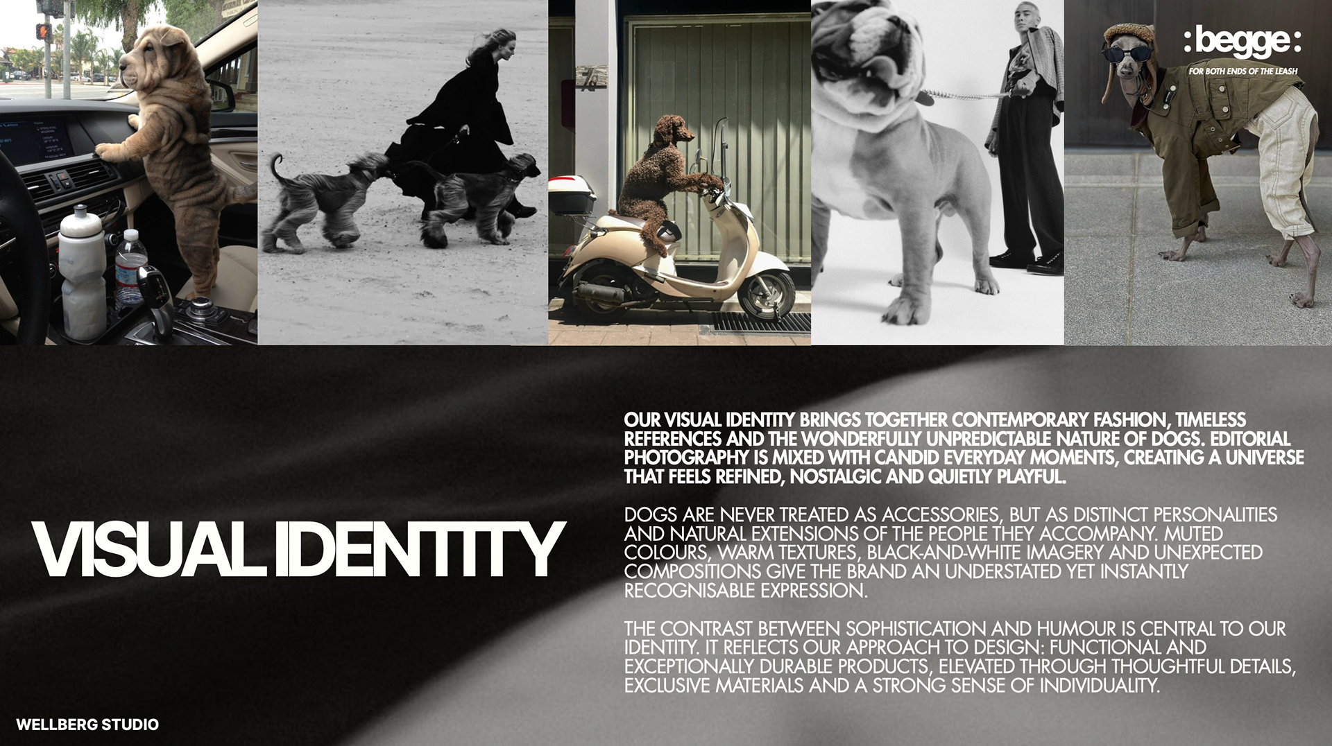 :BEGGE:, PART OF BRAND GUIDELINE PROPOSAL