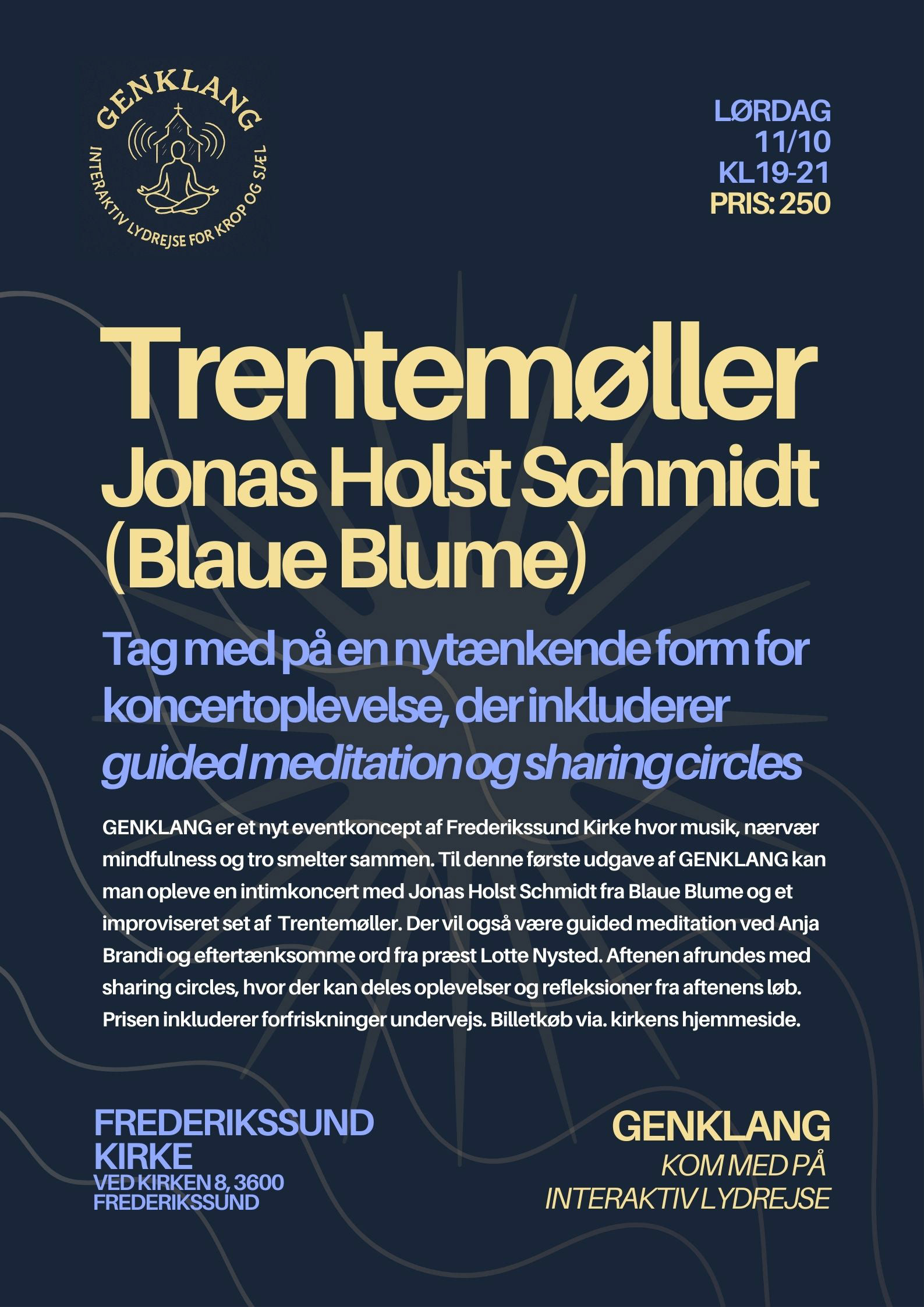 FREDERIKSSUND KIRKE, EVENT PROPOSAL