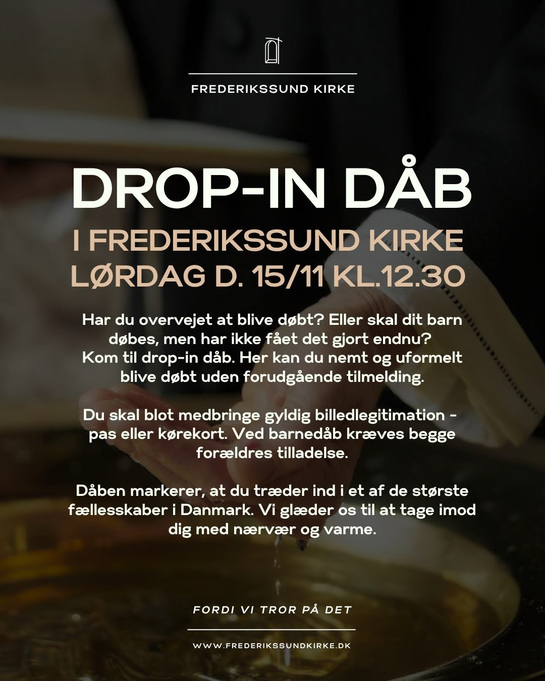 FREDERIKSSUND KIRKE, POSTER & FLYER