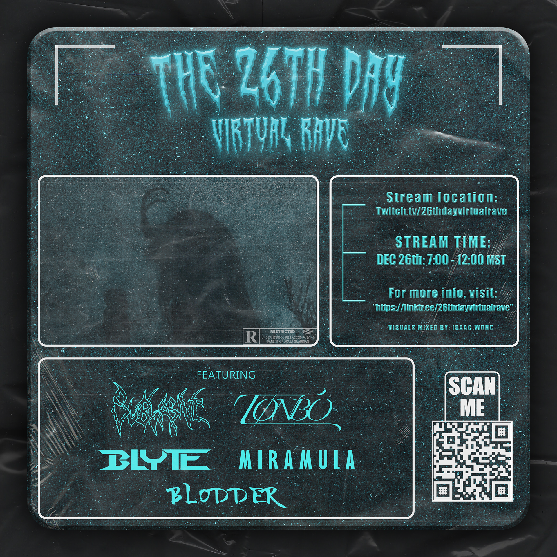 The 26th Day Virtual Rave Poster