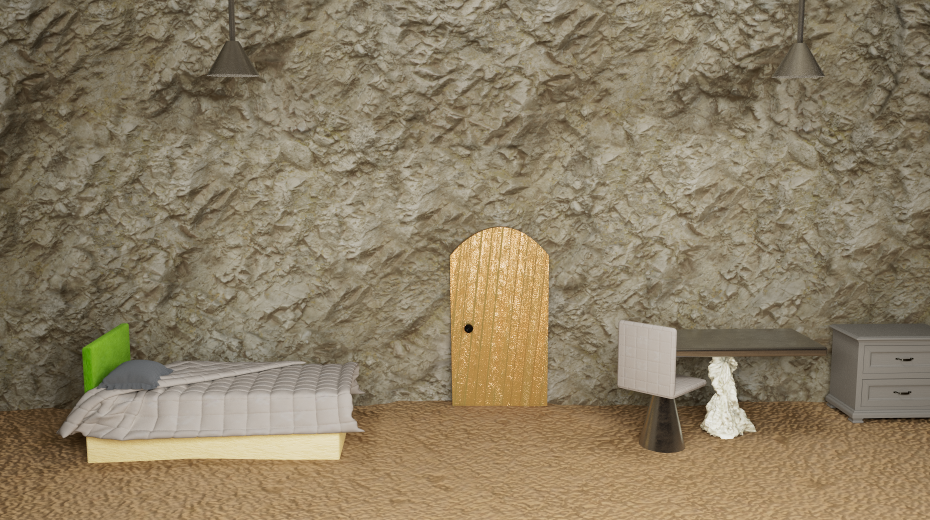 Chloe's Hostel Cave-Room in Binary Village