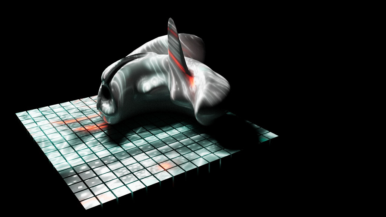 Abstract Light Experiment in C4D