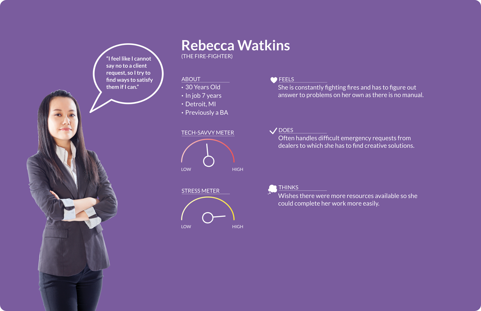 Rebecca Watkins (The Firefighter)