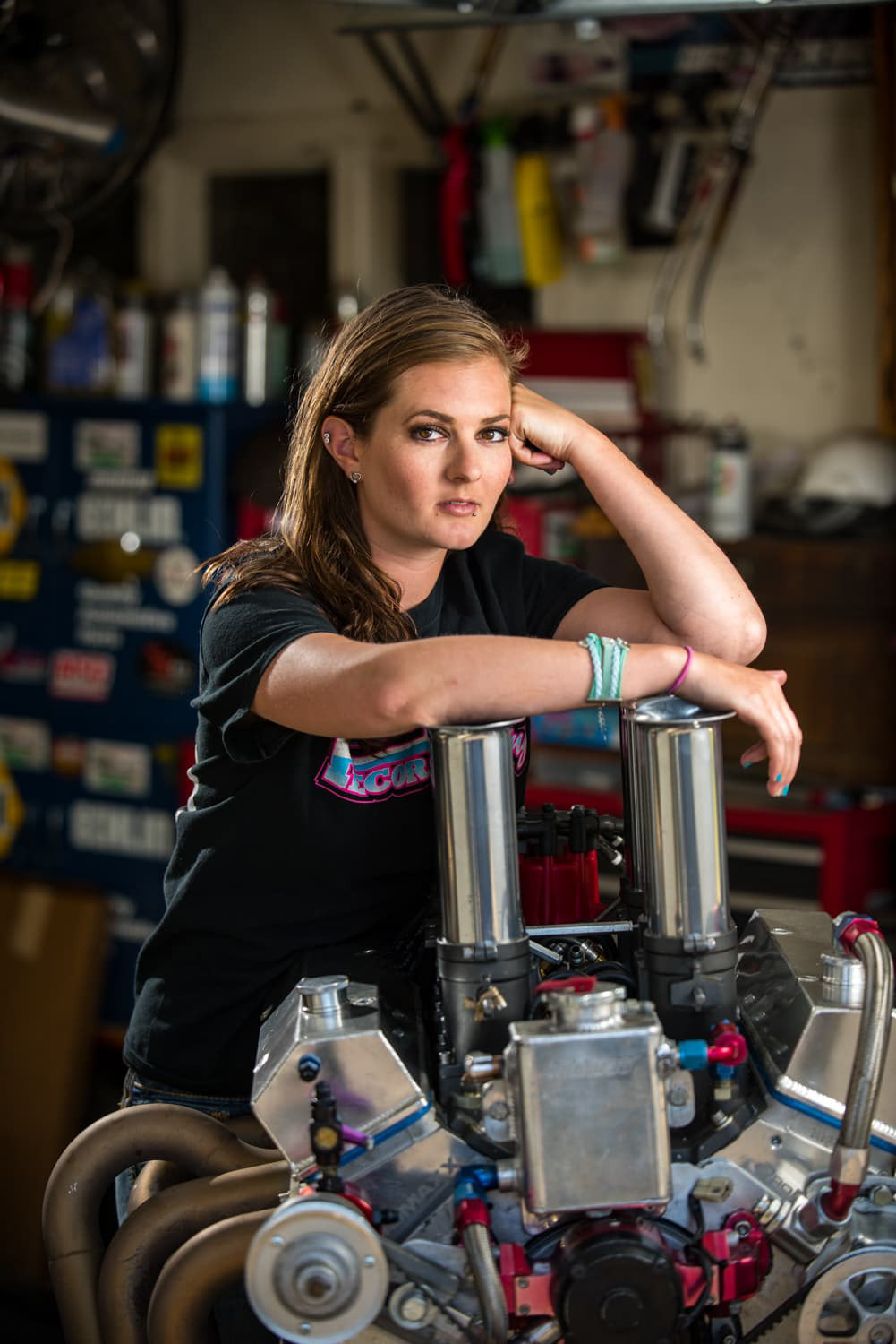 Sabrina Pecora Drag racer