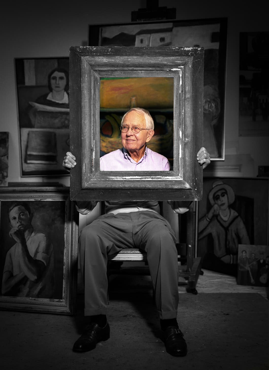 Alan Post painter retired California's chief legislative analyst and the director of the Public Policy Institute