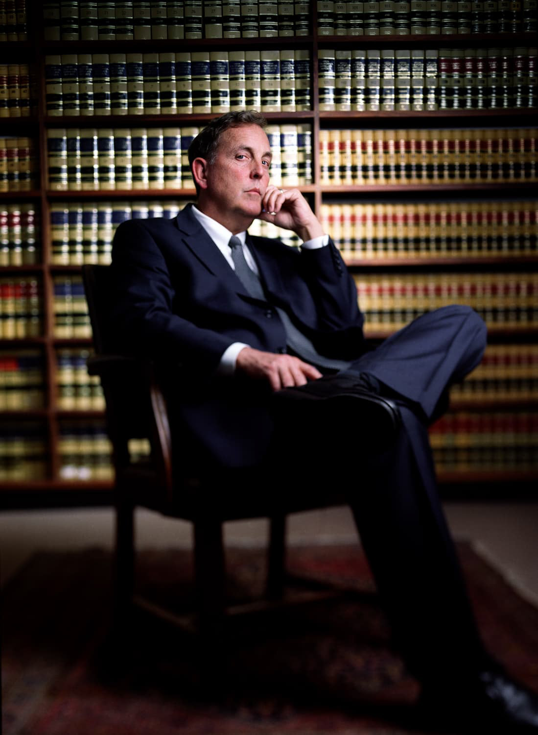 California Superior Court Judge Honorable Thomas Cecil in chambers