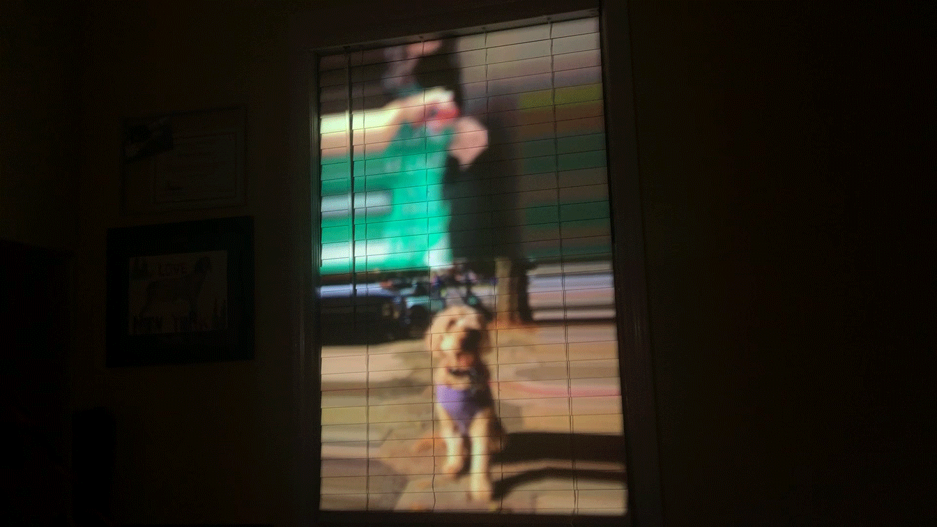 Projector Test + Footage