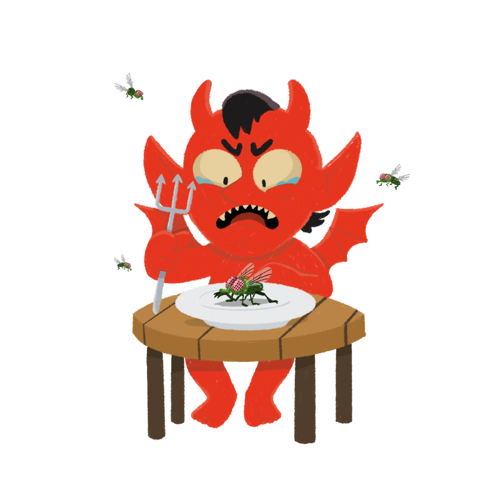 Zur Not frisst der Teufel Fliegen