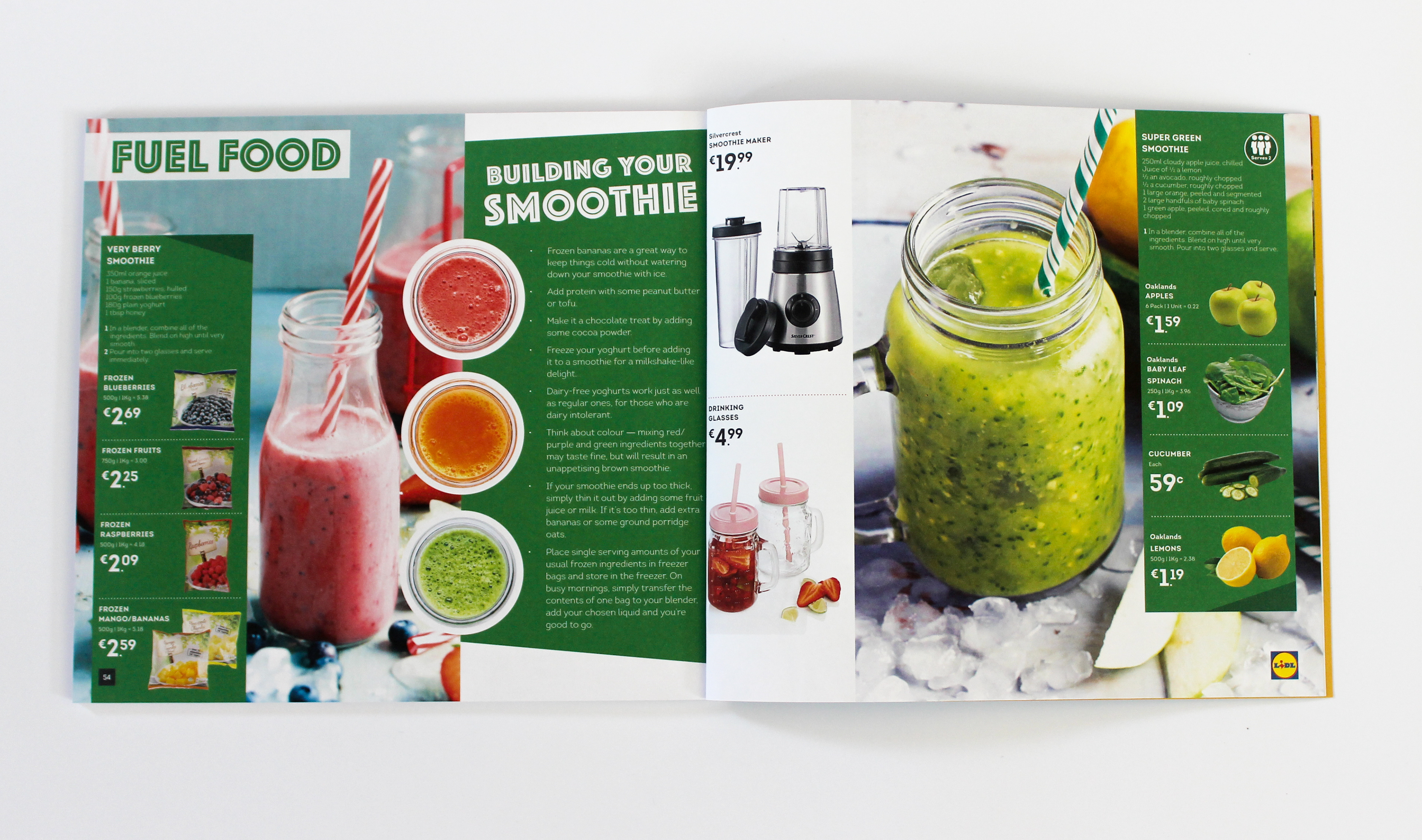We Love Summer Brochure Spread