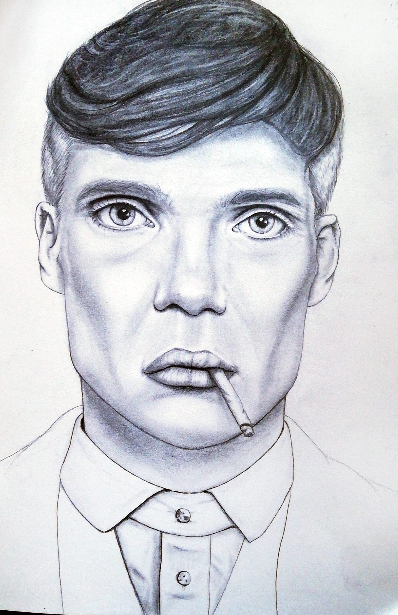 Shelby: Graphite on Paper, 2020