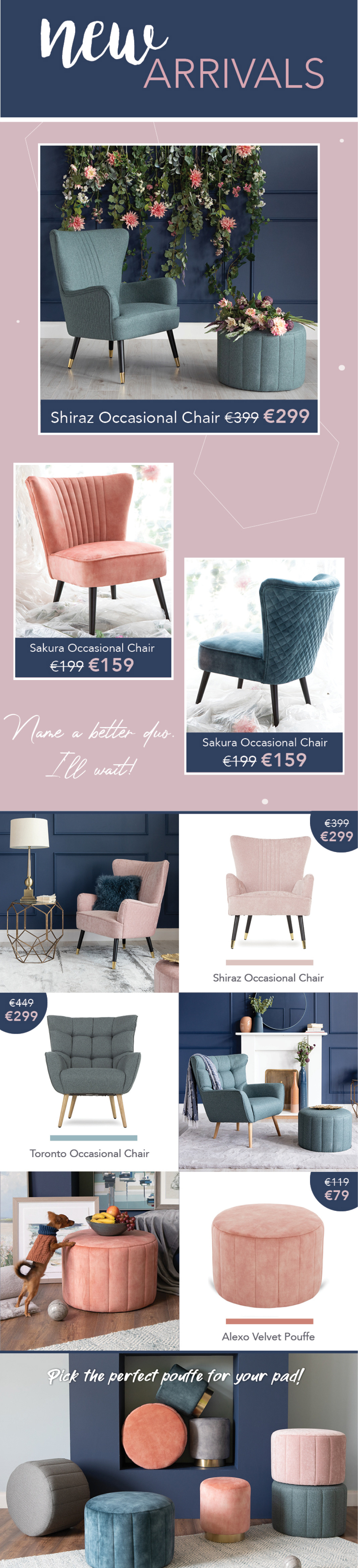 New Arrivals | Email Marketing, March 2020