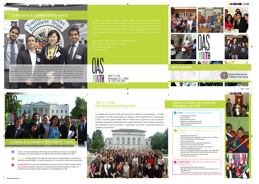 OAS Youth brochure